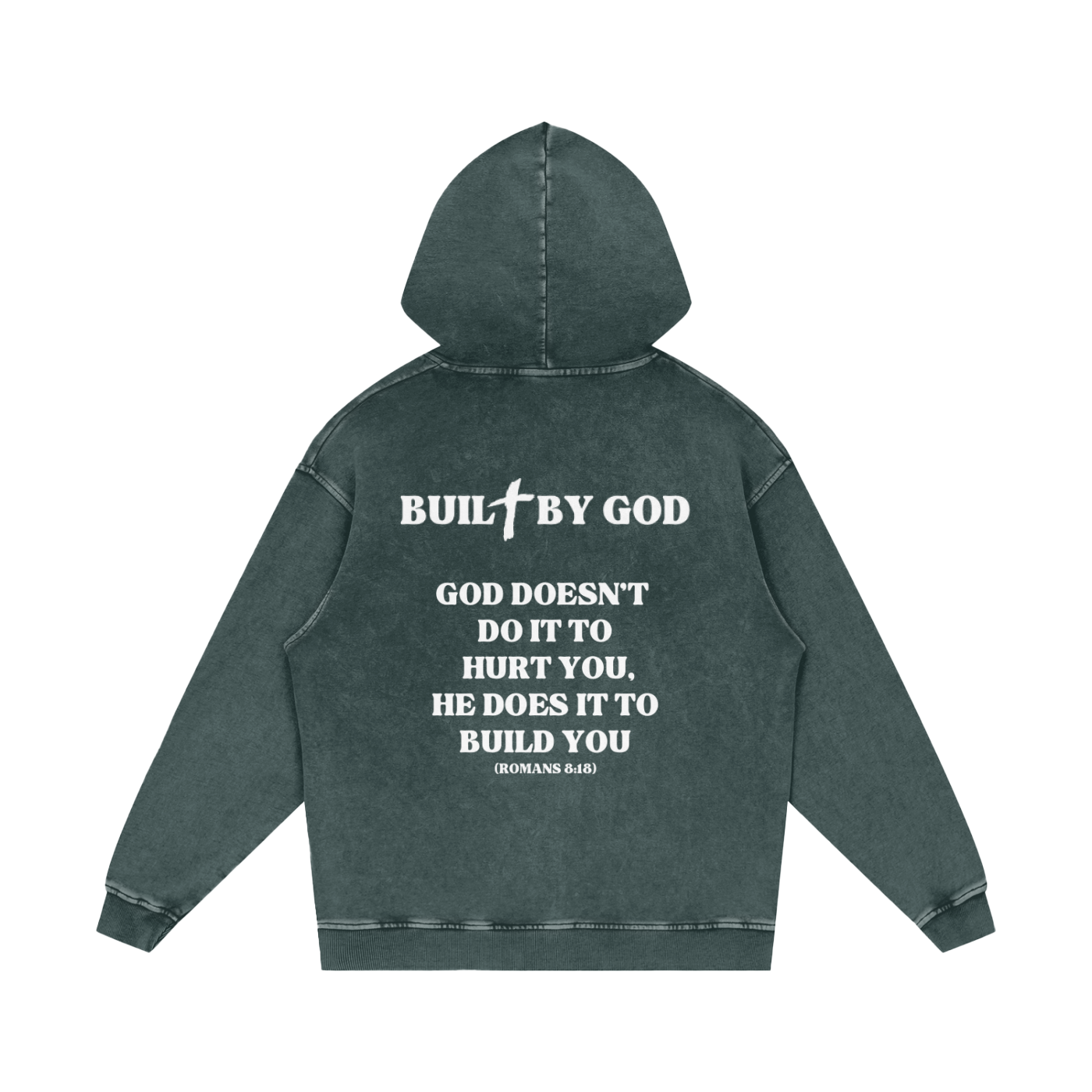 Buil✞ By God Hoodie(Pre-Order)